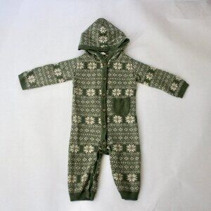 Kate Quinn Christmas knitted jumpsuit